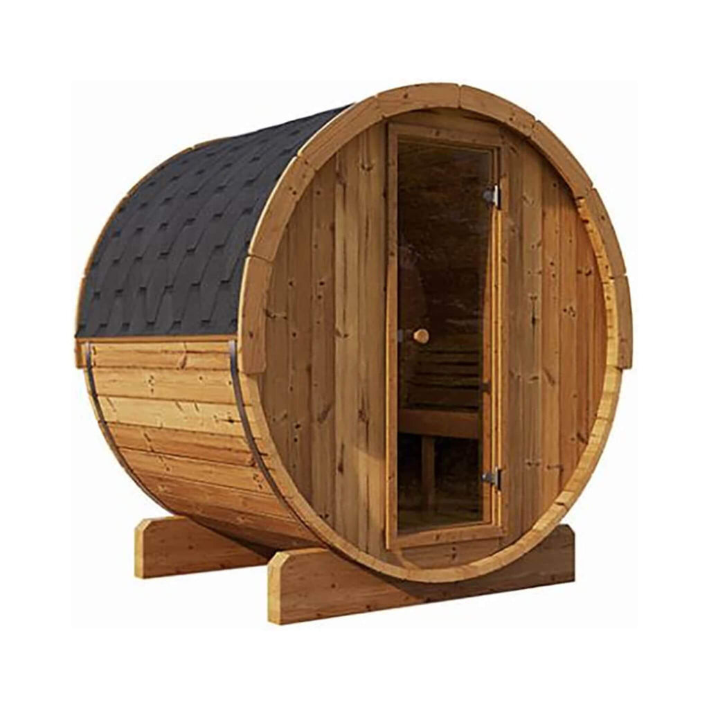 3-Person Thermo-Spruce Backyard Sauna Barrel