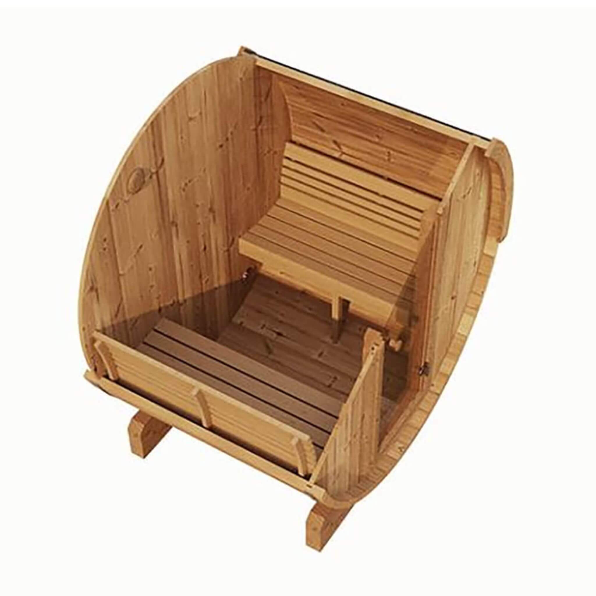 3-Person Thermo-Spruce Backyard Sauna Barrel
