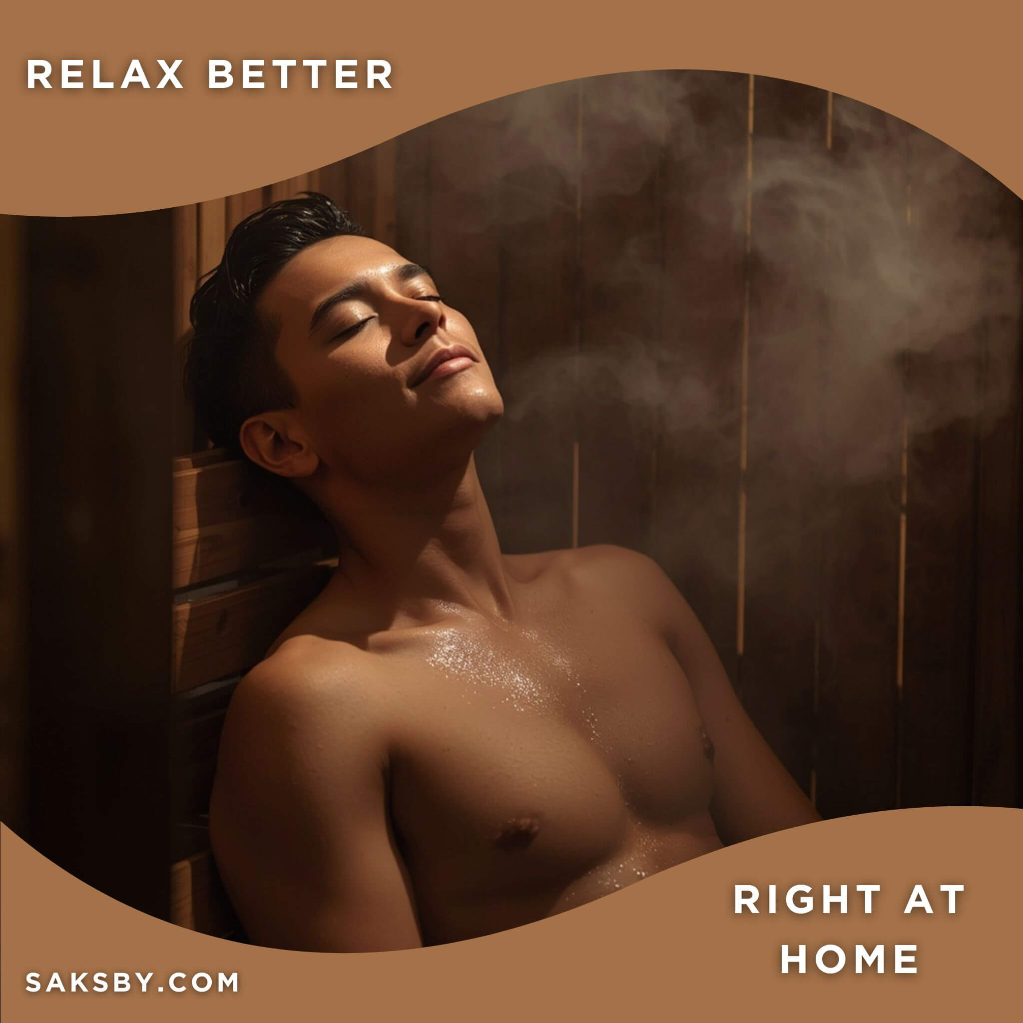 6-Person Outdoor Sauna Barrel With Tempered Glass Front