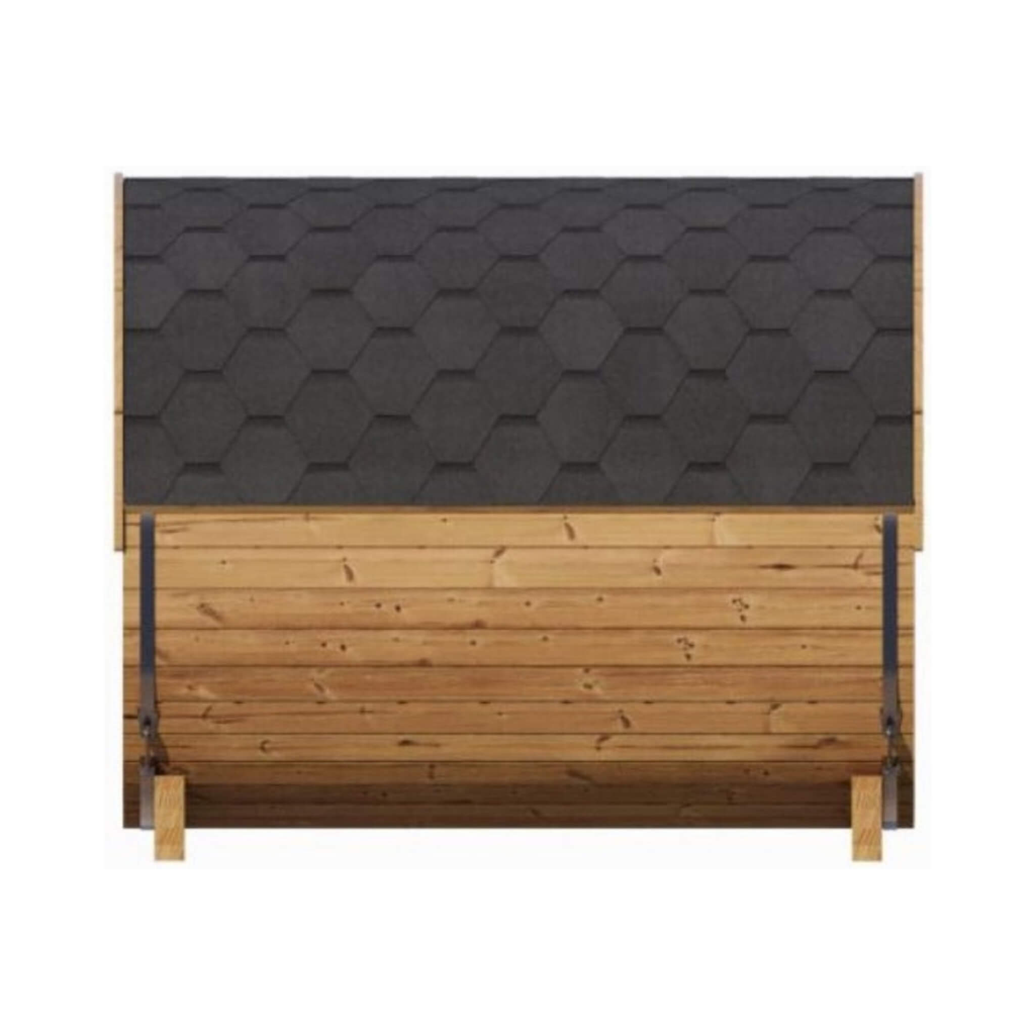 6-Person Outdoor Thermo-Spruce Sauna Barrel