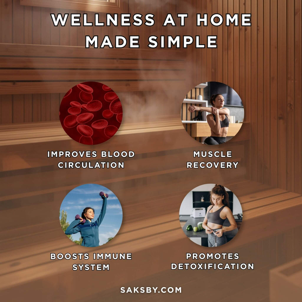 4-Person Outdoor Sauna Barrel With Tempered Glass Front