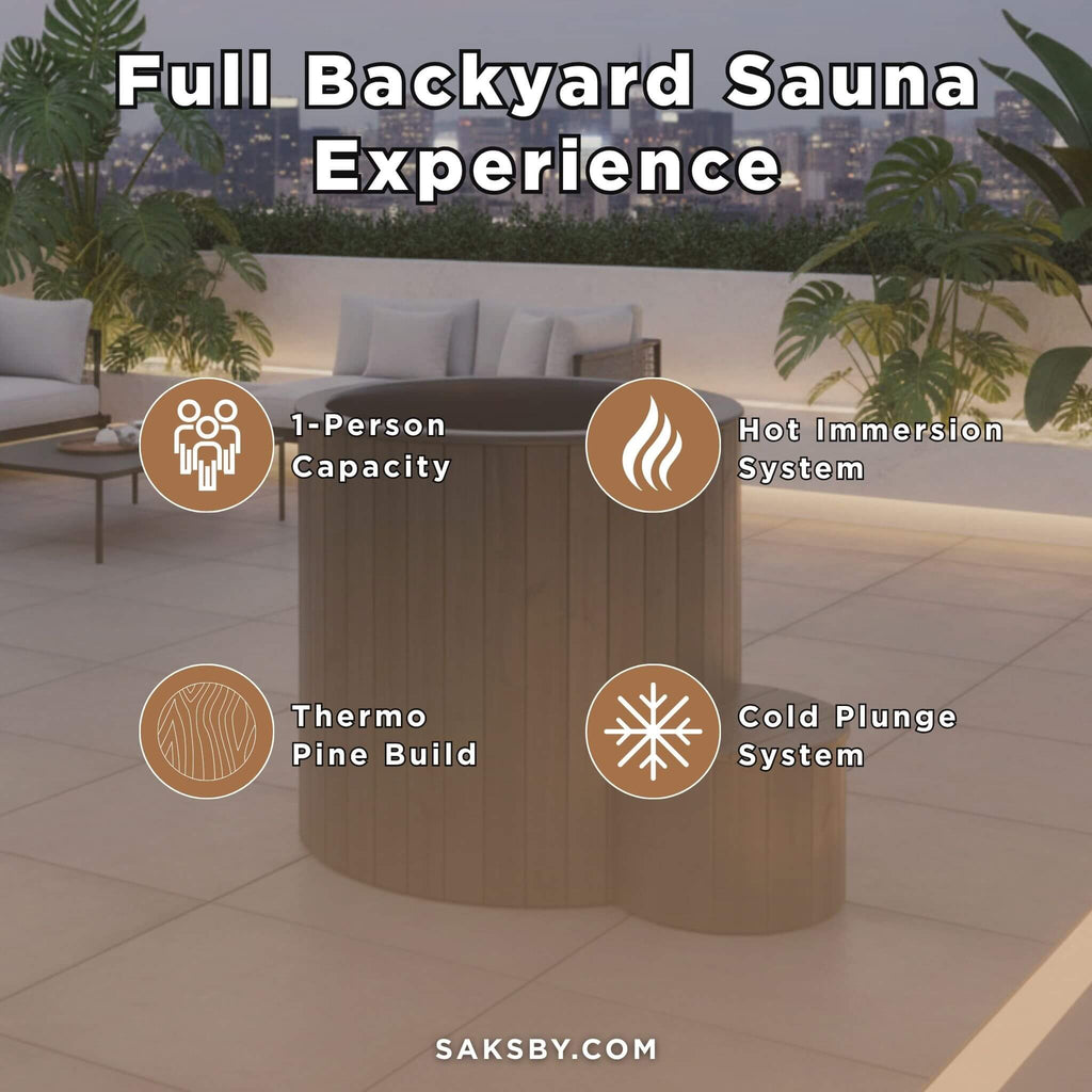 1-Person Cold/Hot Immersion Tub