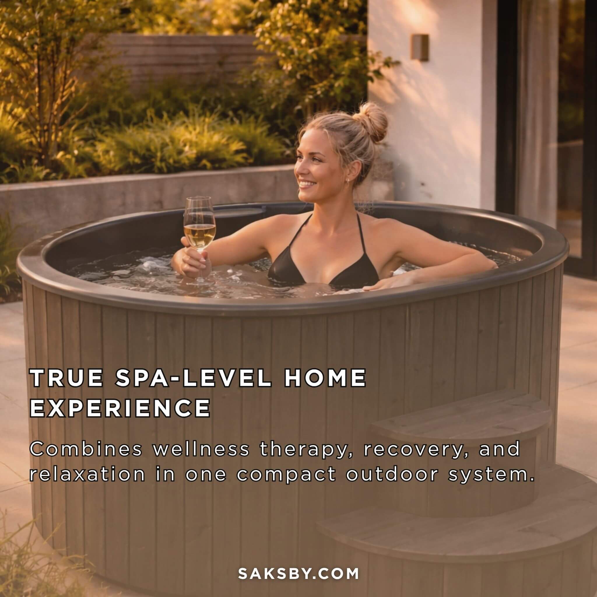 Premium 2-Person Cold Plunge And Hot Immersion Tub