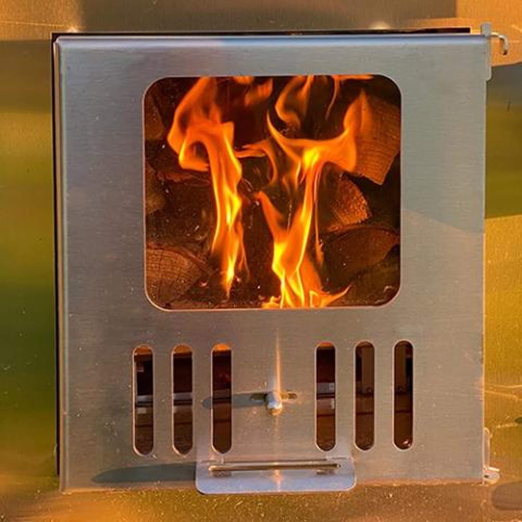 Premium 6-Person Home Wood-Burning Hot Tub