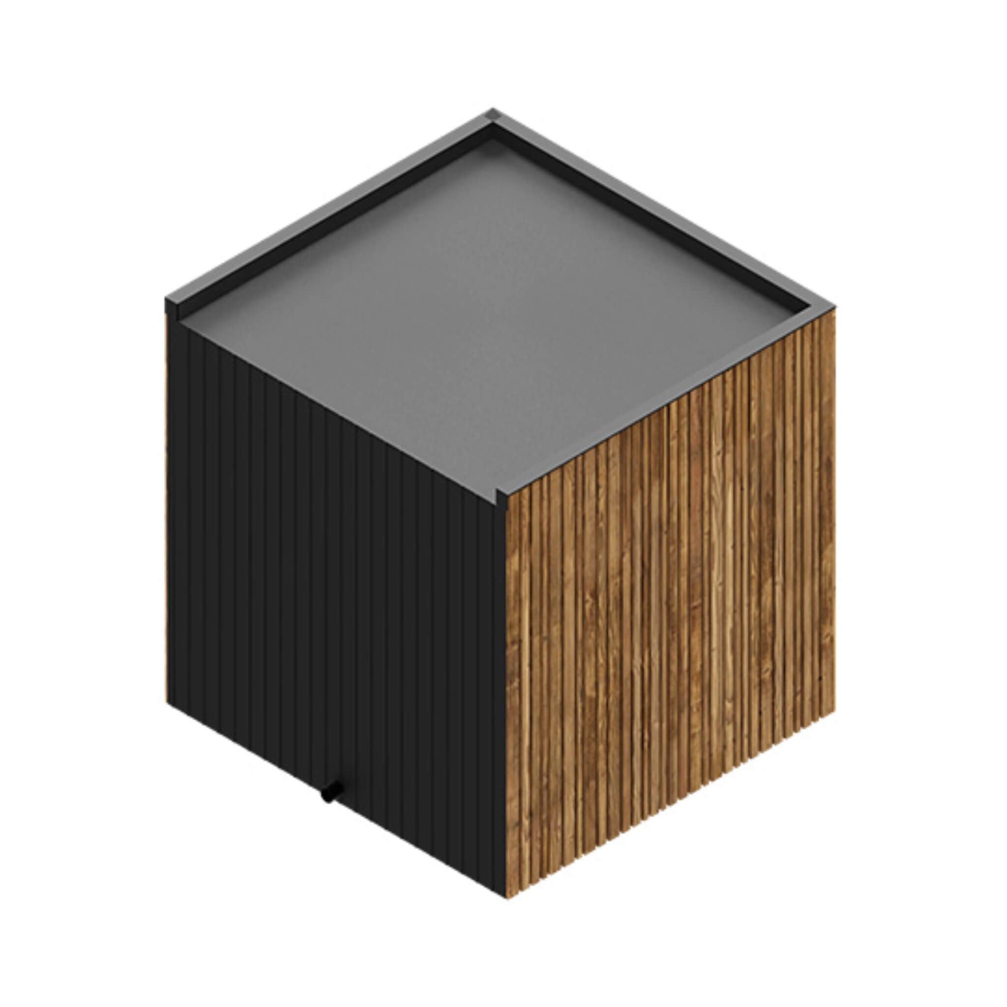 4-Person Fully-Assembled Outdoor Sauna Cabin [Made-To-Order]