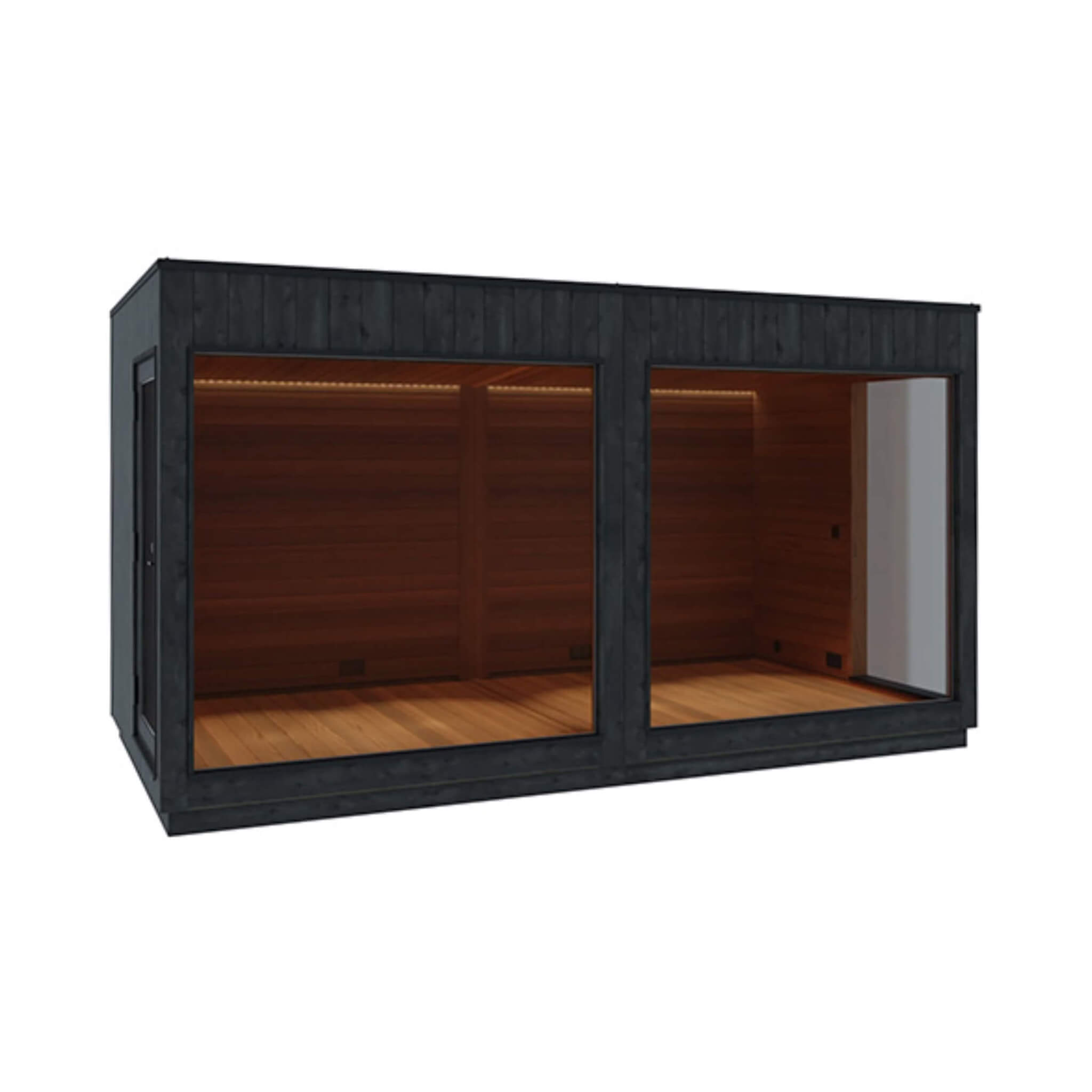 2-Entrance Outdoor Sauna Cabin [Made-To-Order]