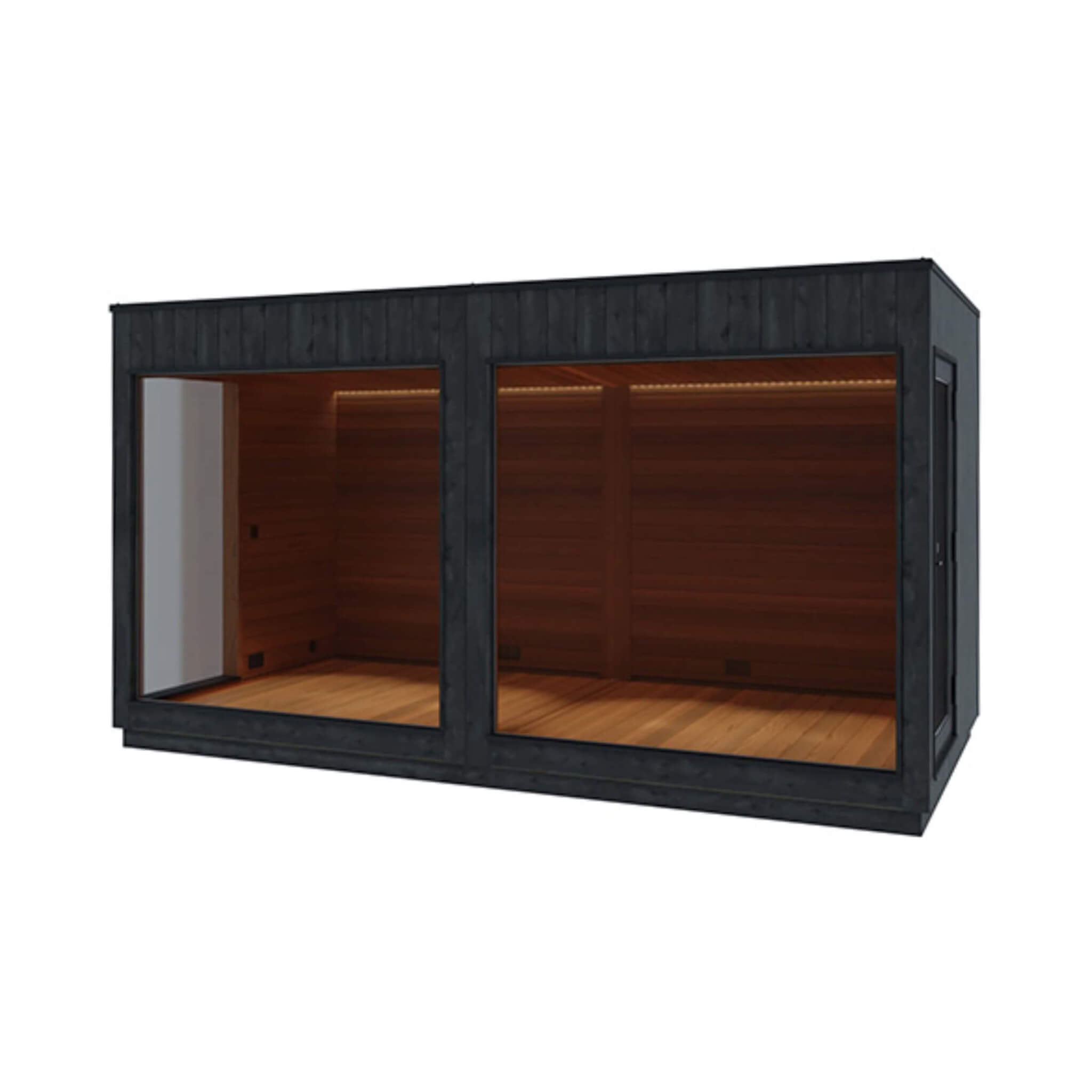 2-Entrance Outdoor Sauna Cabin [Made-To-Order]