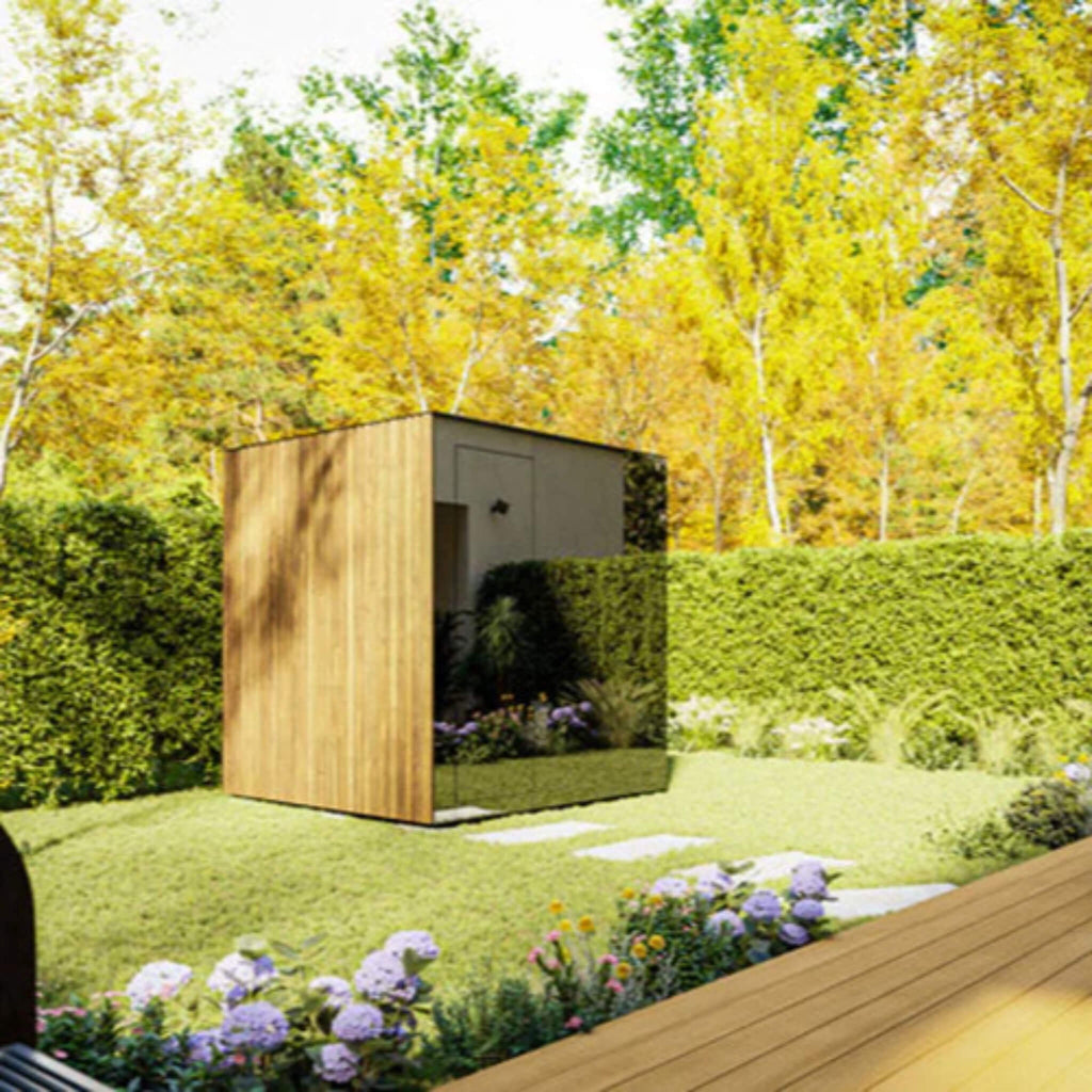 4-Person Fully-Assembled Outdoor Sauna Cabin [Made-To-Order]