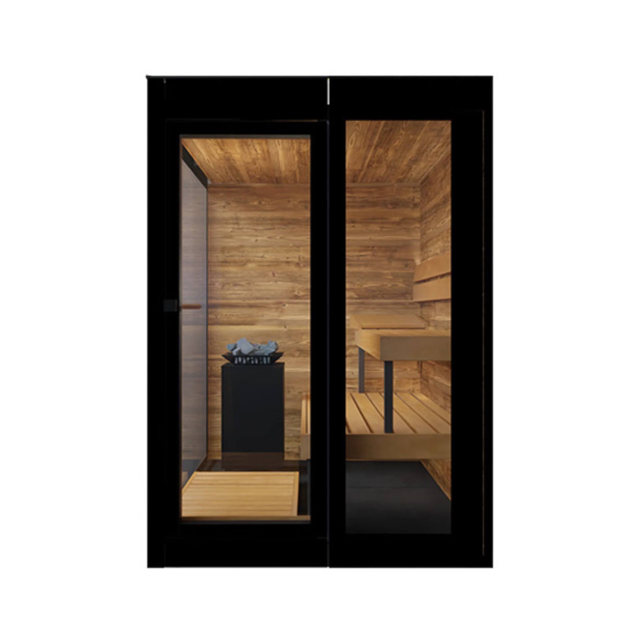 3-Person Fully-Assembled Outdoor Sauna Cabin [Made-To-Order]